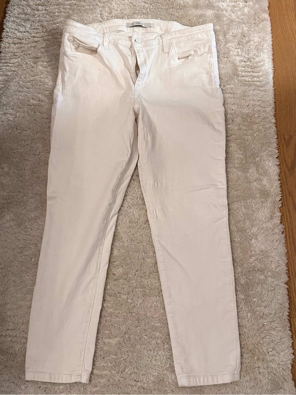Joe's Jeans White Skinny Jeans